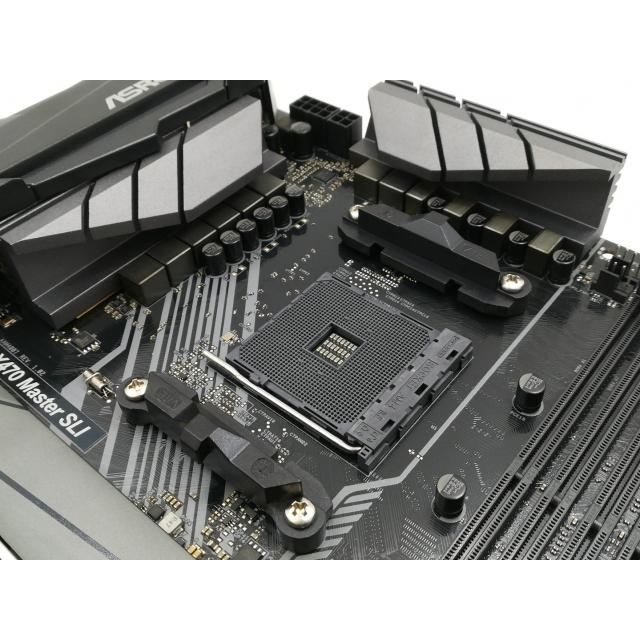 中古】ASRock X470 Master SLI X470/AM4/ATX【福岡筑紫】保証期間1