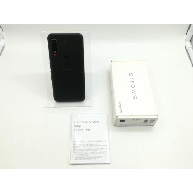 未使用】Fujitsu au 【SIMフリー】 arrows We ブラック 4GB 64GB FCG01