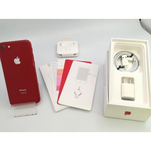 中古】Apple au 【SIMロック解除済み】 iPhone 8 64GB (PRODUCT)RED