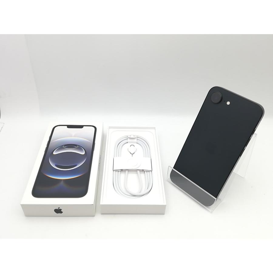 中古】Apple docomo 【SIMフリー】iPhone 16e 128GB ブラック MD1Q4J/A