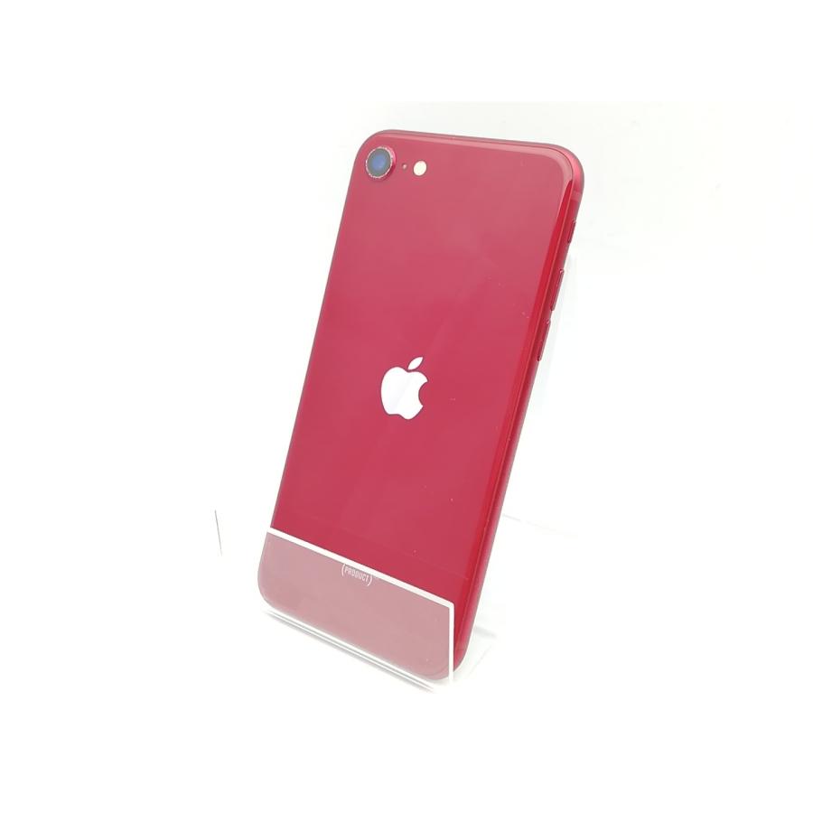 【中古】Apple SoftBank 【SIMフリー】 iPhone SE（第3世代） 256GB (PRODUCT)RED MMYL3J/A【熊本】保証期間１ヶ月【ランクB】の画像