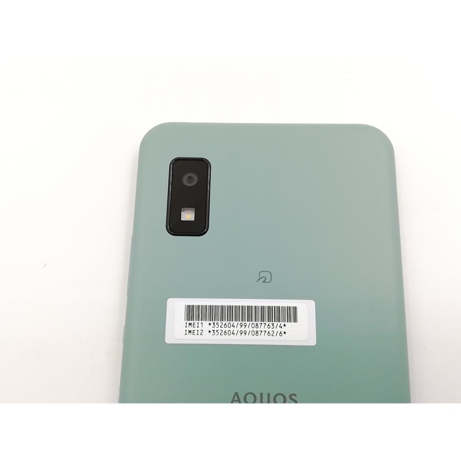 中古】SHARP ymobile 【SIMフリー】 AQUOS wish2 オリーブグリーン 4GB
