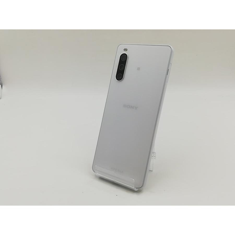 中古】SONY SoftBank 【SIMフリー】 Xperia 10 IV ホワイト 6GB 128GB 