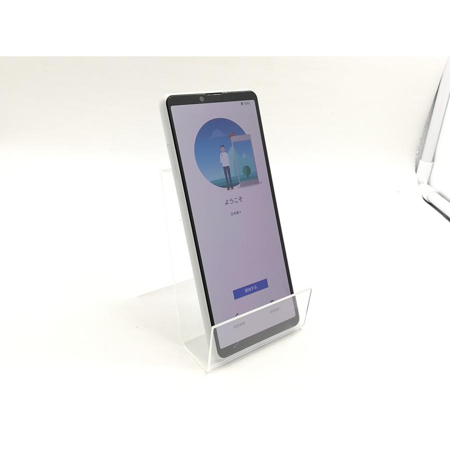 Xperia 10 lll ホワイト 128GB SIMロック解除済み 中古】SONY docomo 【SIMロック解除済み】 Xperia 10 III ホワイト 6GB