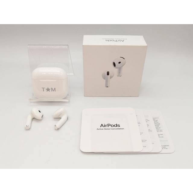中古】Apple AirPods 4 アクティブノイズキャンセリング搭載モデル