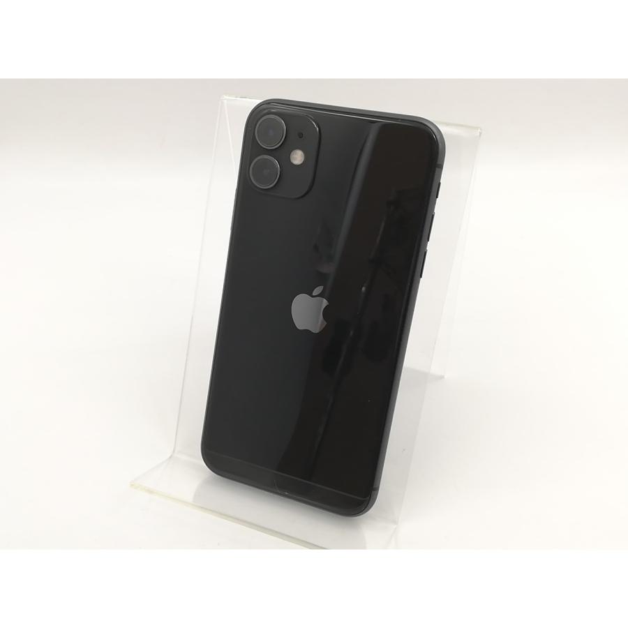 中古】Apple 国内版 【SIMフリー】 iPhone 11 64GB ブラック MWLT2J/A 