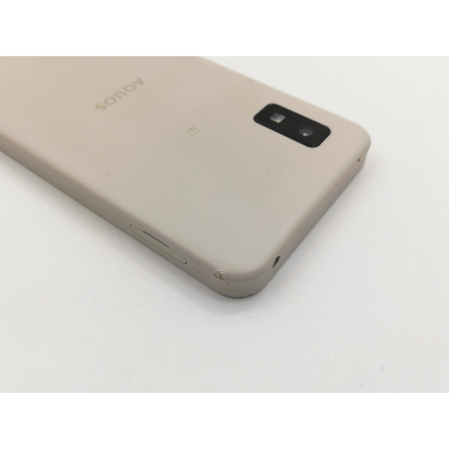 中古】SHARP 楽天モバイル 【SIMフリー】 AQUOS wish アイボリー 4GB