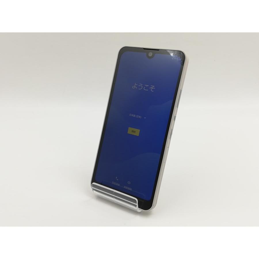 中古】SHARP 楽天モバイル 【SIMフリー】 AQUOS wish アイボリー 4GB