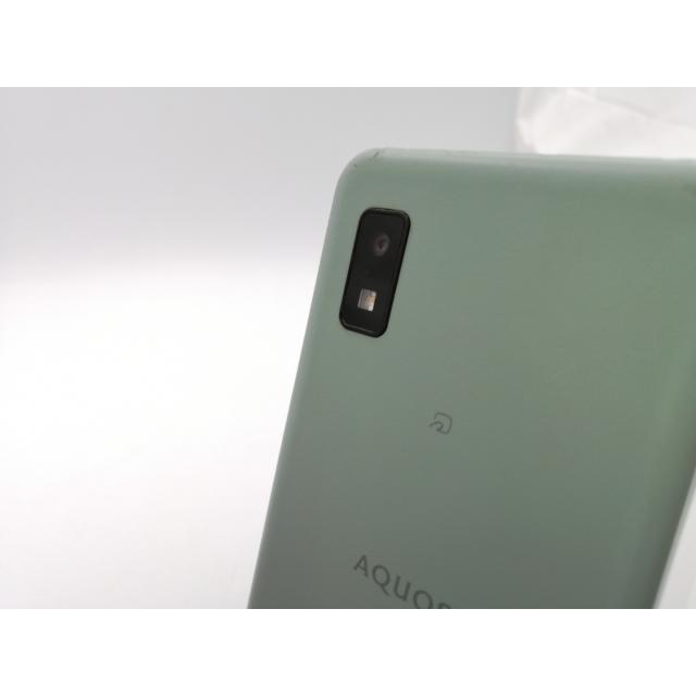 中古】SHARP 楽天モバイル 【SIMフリー】 AQUOS wish オリーブグリーン