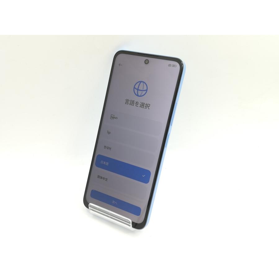 中古】Xiaomi au 【SIMフリー】 Redmi 12 5G 4GB 128GB スカイブルー