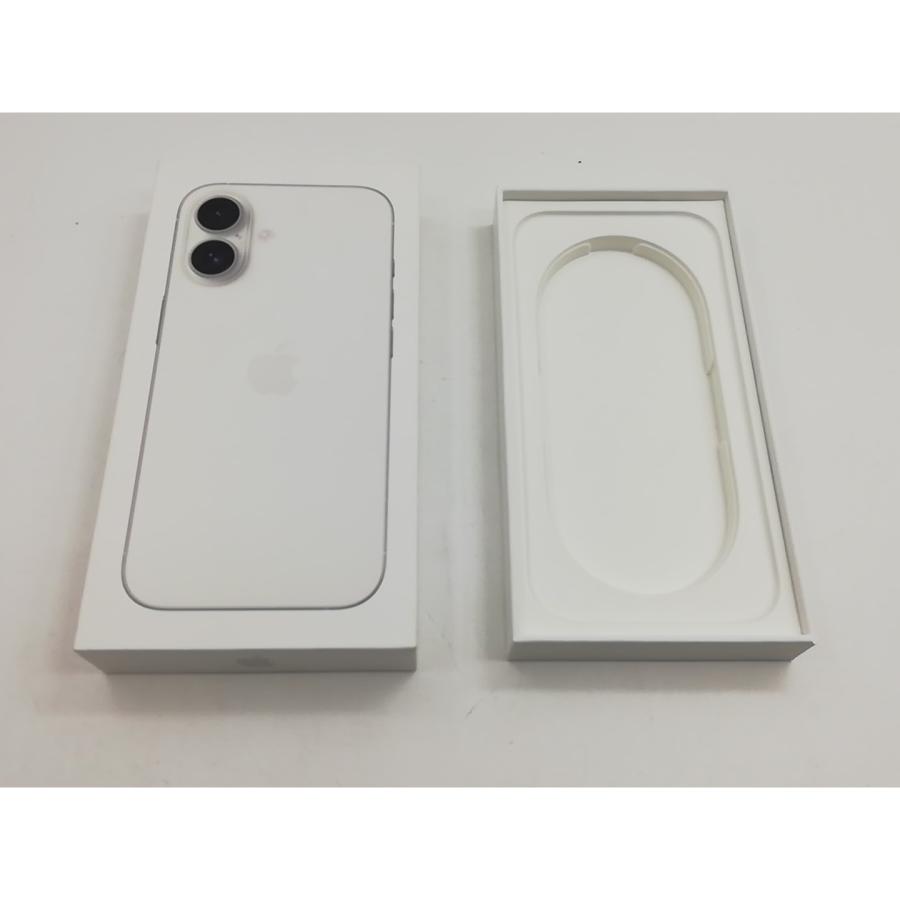 【中古】Apple 国内版 【SIMフリー】 iPhone 16 128GB ホワイト MYDR3J/A【福岡筑紫】保証期間１ヶ月【ランクB】の画像