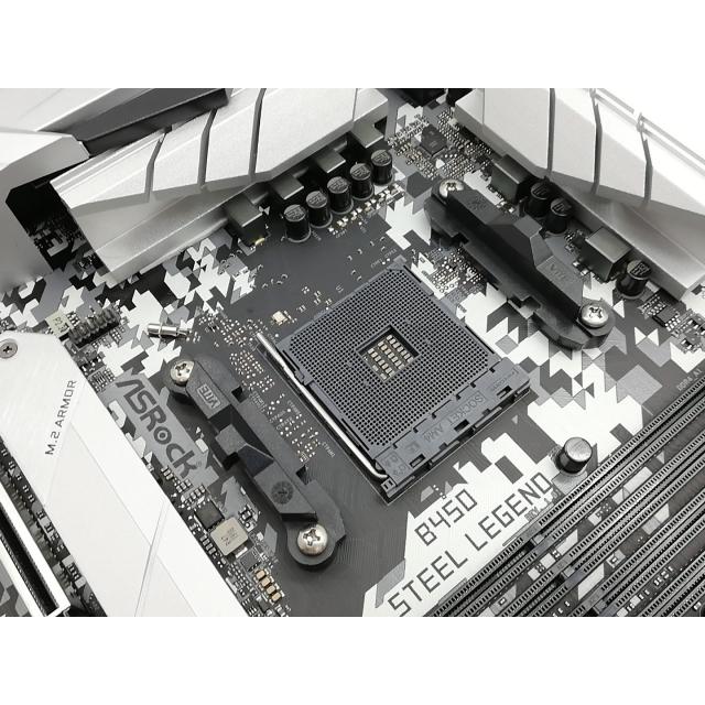 中古】ASRock B450 Steel Legend B450/AM4/ATX【福岡筑紫】保証期間1