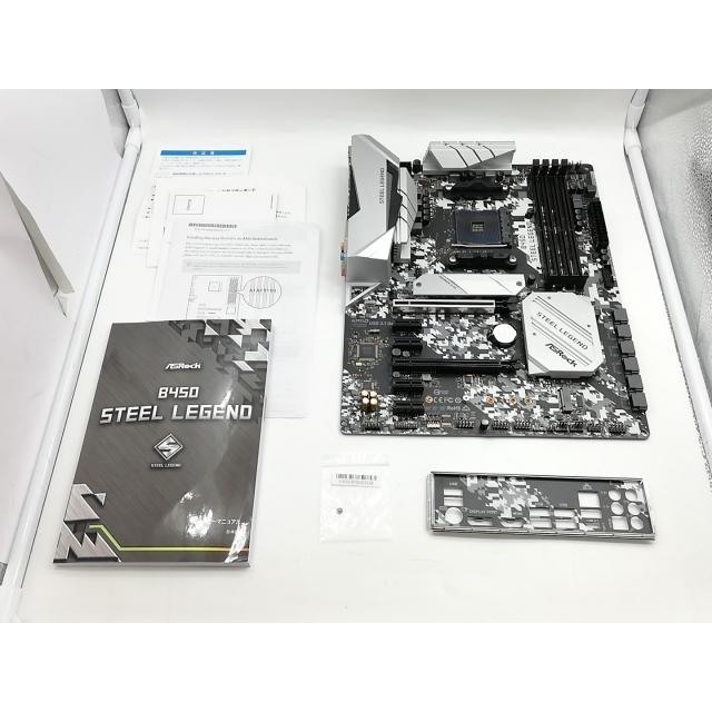中古】ASRock B450 Steel Legend B450/AM4/ATX【福岡筑紫】保証期間1