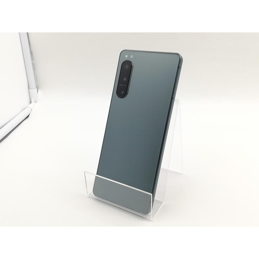 中古】SONY au 【SIMフリー】 Xperia 5 IV 8GB 128GB SOG09 ブラック