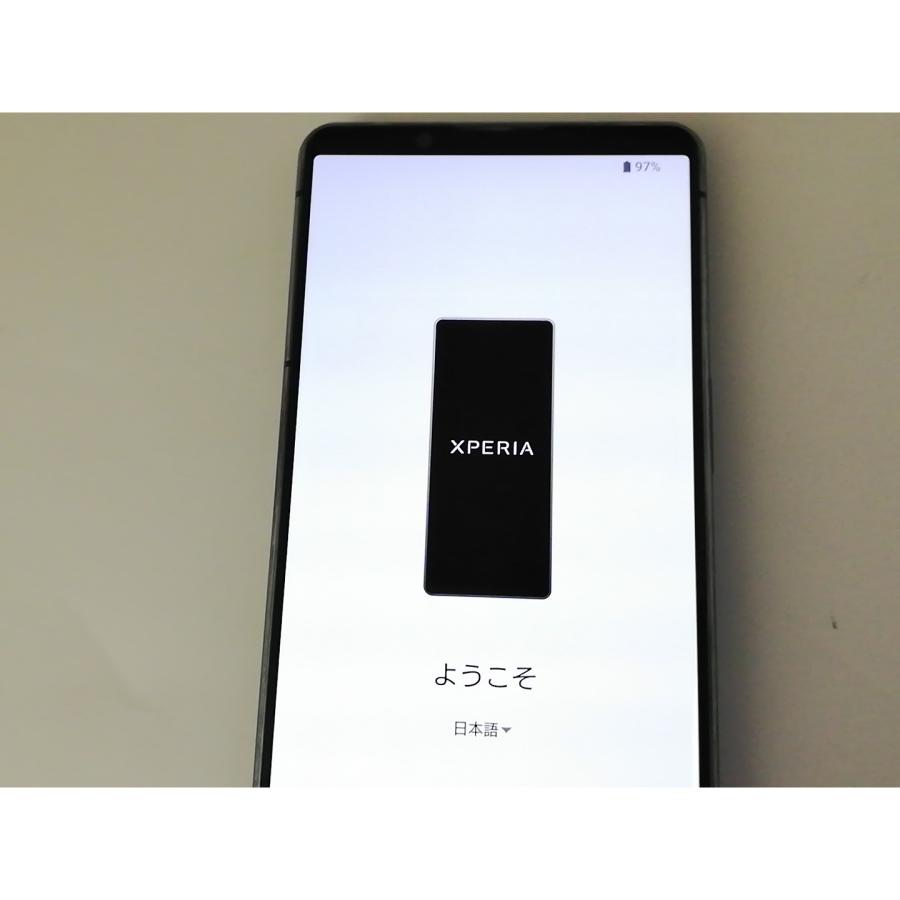 中古】SONY au 【SIMフリー】 Xperia 5 IV 8GB 128GB SOG09 ブラック