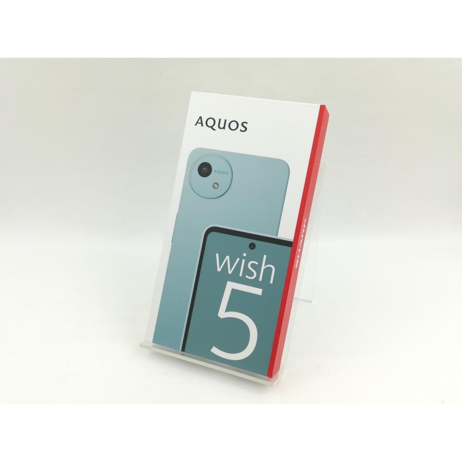 未使用】SHARP docomo 【SIMフリー】 AQUOS wish5 ワカバ 4GB 64GB SH