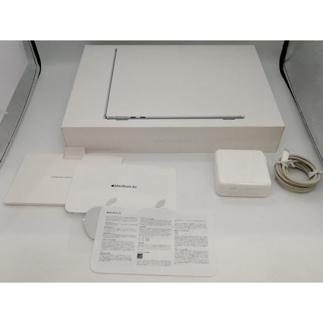 【中古】Apple MacBook Air 13インチ CTO (M2,2022) シルバー M2(CPU:8C/GPU:8C)/16G/1T/67W(70W) AC【小倉駅前】保証期間１ヶ月【ランクA】の画像