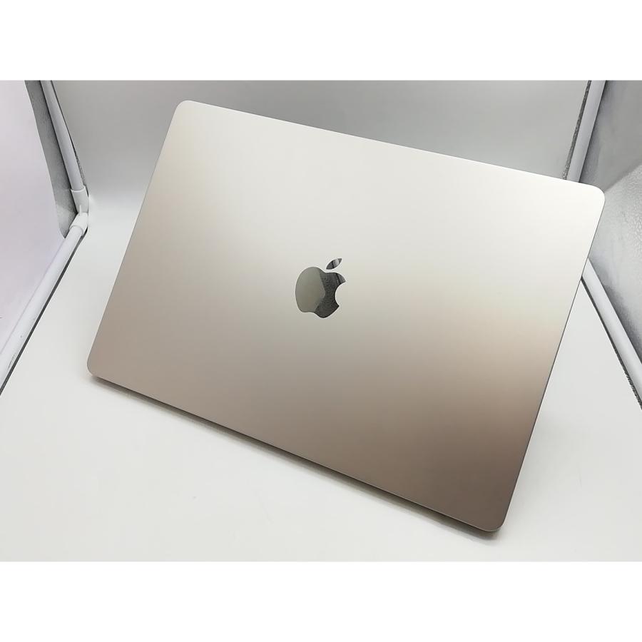 【中古】Apple MacBook Air 15インチ (M4,2025) M4(CPU:10C/GPU:10C) 16GB/256GB スターライト MW1J3J/A【福岡筑紫】保証期間１ヶ月【ランクB】の画像