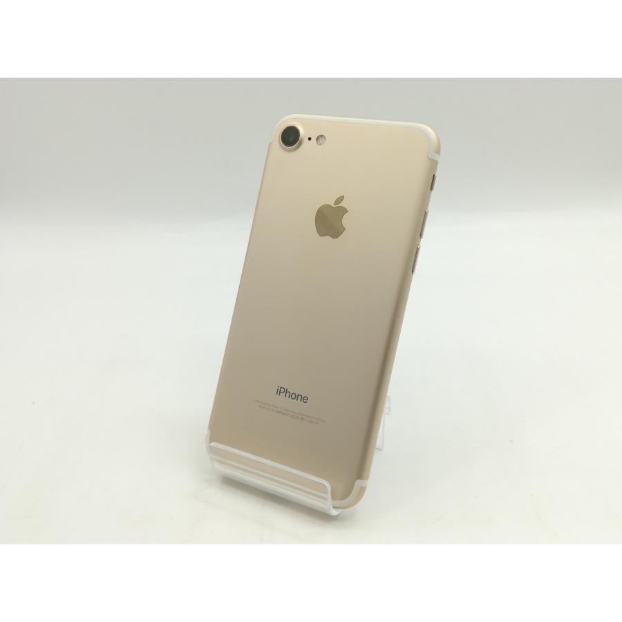 中古】Apple docomo 【SIMロックあり】 iPhone 7 32GB ゴールド MNCG2J 