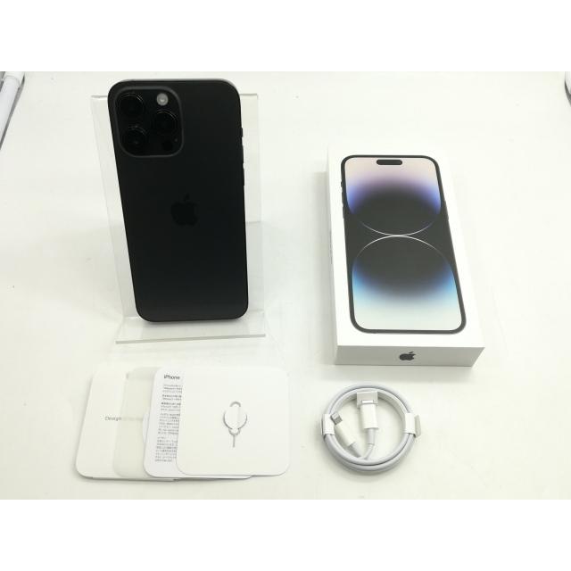 【中古】Apple docomo 【SIMフリー】 iPhone 14 Pro Max 256GB スペースブラック MQ9A3J/A【アリオ倉敷】保証期間１ヶ月【ランクB】の画像