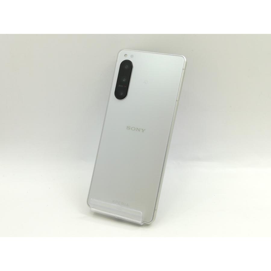 中古】SONY au 【SIMフリー】 Xperia 5 IV 8GB 128GB SOG09 エクリュ