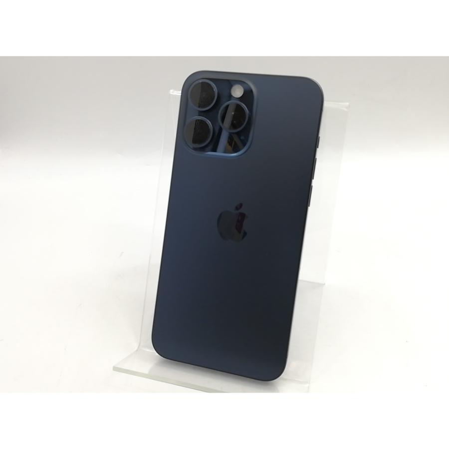 中古】Apple 国内版 【SIMフリー】 iPhone 15 Pro Max 512GB ブルー 