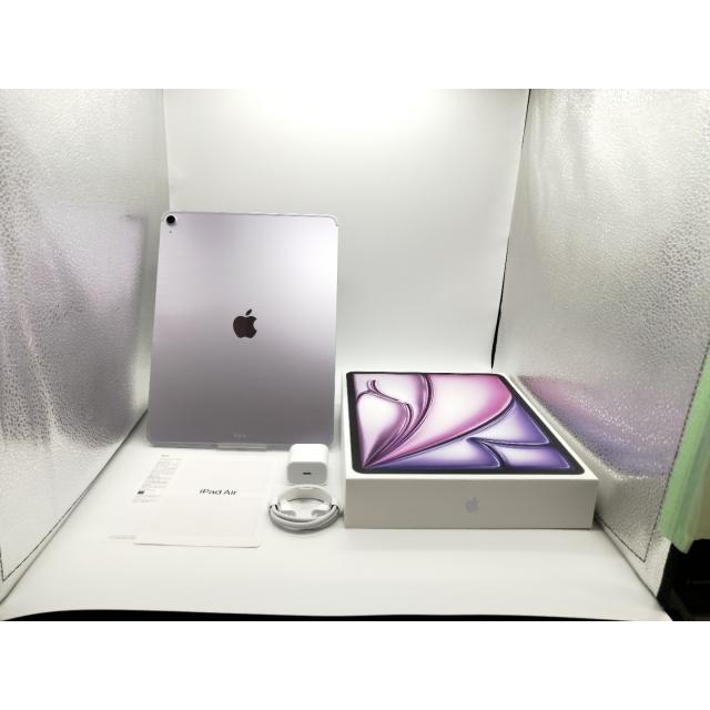 【中古】【赤ロム保証あり】Apple au 【SIMフリー】 13インチ iPad Air（M3/2025) 128GB パープル MCJ44J/A【小倉駅前】保証期間１ヶ月【ランクA】の画像