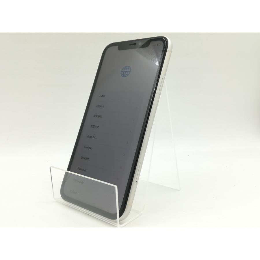 中古】Apple SoftBank 【SIMロックあり】 iPhone 11 64GB ホワイト