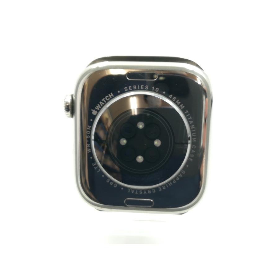 【中古】Apple Apple Watch Series10 46mm Cellular ナチュラルチタニウムケース (バンド無し)【福岡筑紫】保証期間１ヶ月【ランクA】の画像