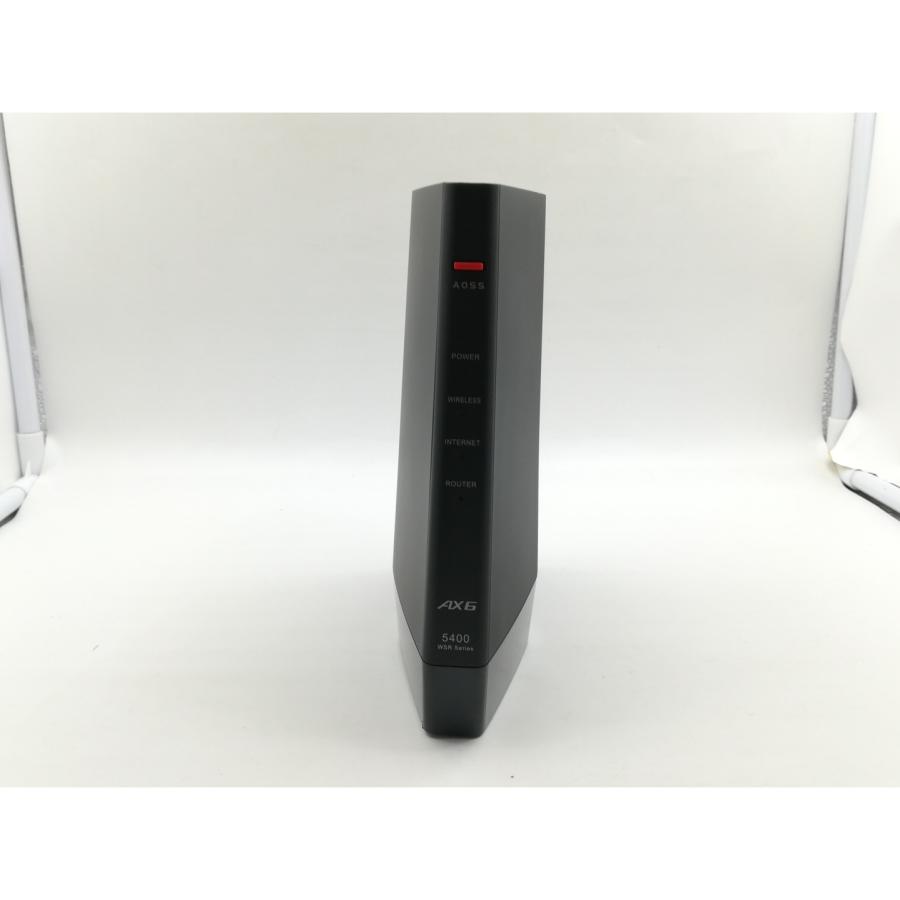 中古】BUFFALO AirStation WSR-5400AX6P-BK Wi-Fi6(11ax)対応無線LAN