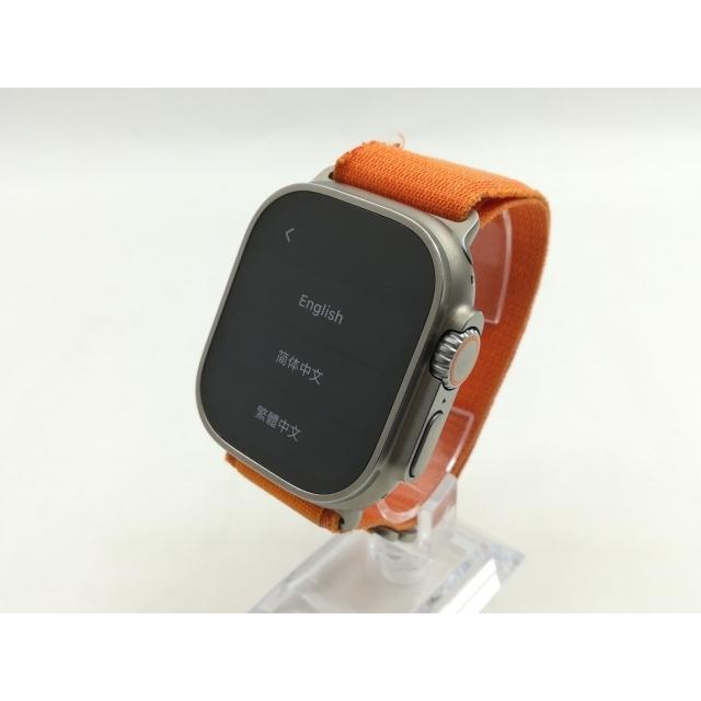 中古】Apple Apple Watch Ultra 49mm Cellular チタニウムケース