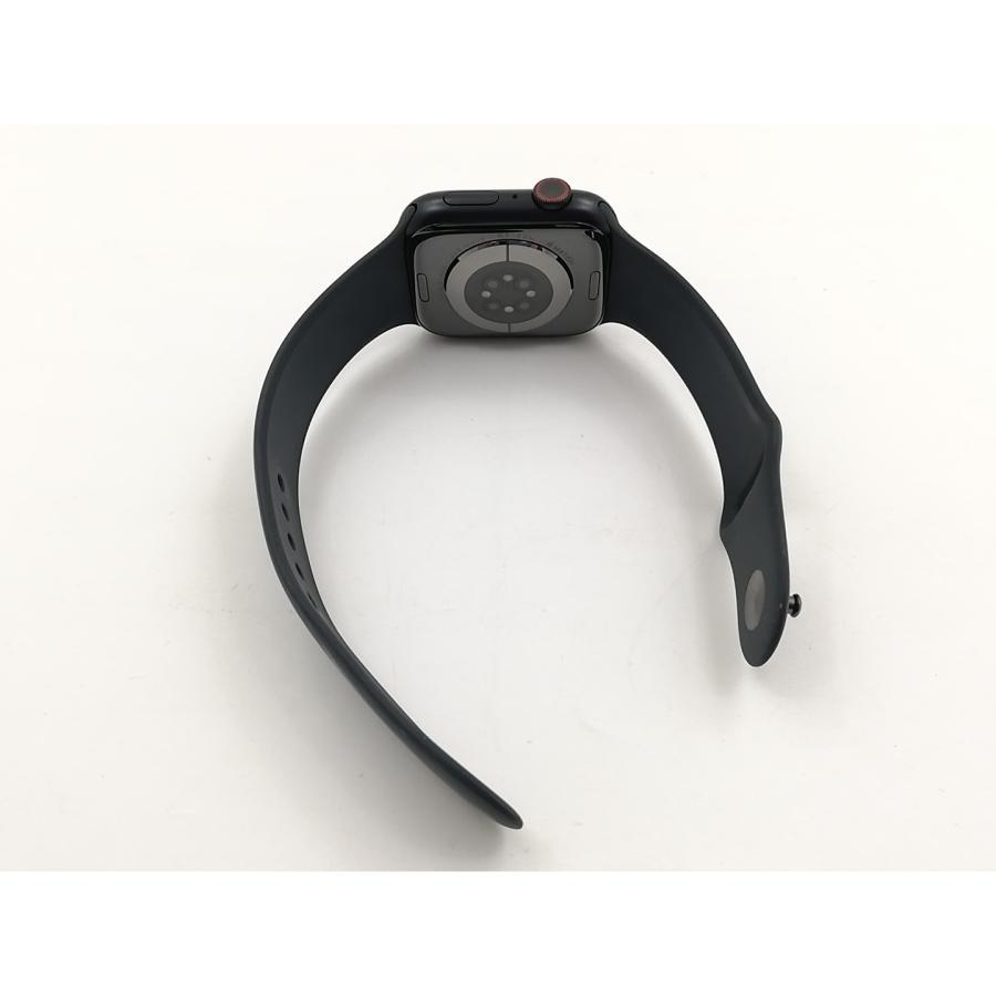 【中古】Apple Watch Series9 45mm Cellular ミッドナイトアルミニウムケース/ミッドナイトスポーツバンド(M/L) MRMD3J/A【福岡筑紫】保証期間１ヶ月【ランクB】の画像