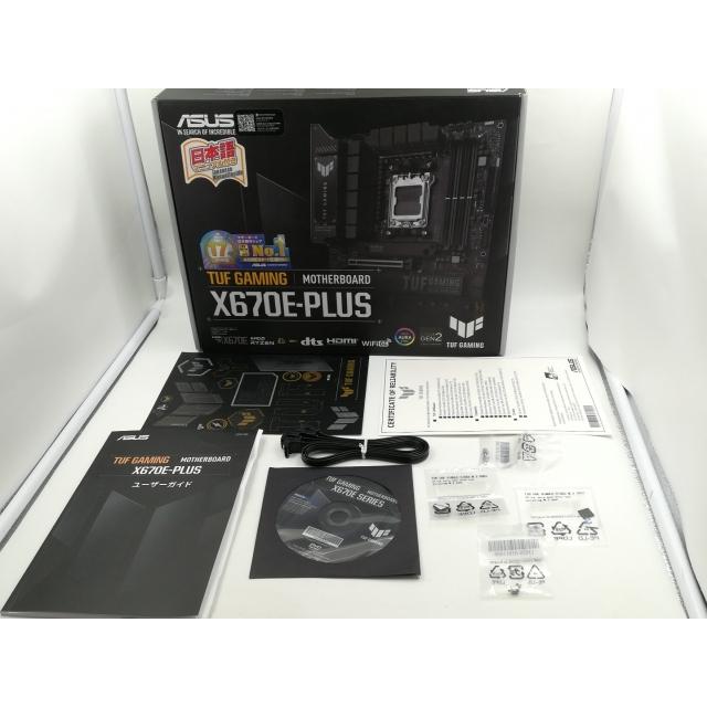 中古】ASUS TUF GAMING X670E-PLUS X670E/AM5/2.5GbitLAN/ATX【福岡