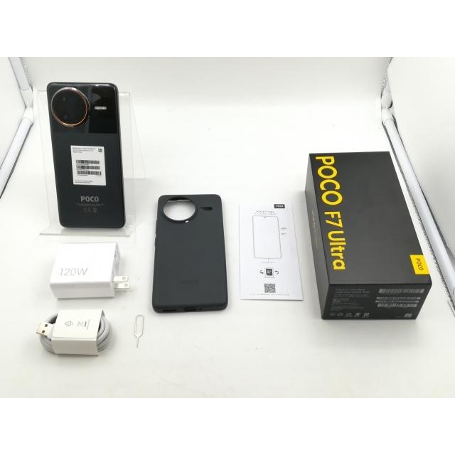 中古】Xiaomi 国内版 【SIMフリー】 Poco F7 Ultra ブラック 12GB