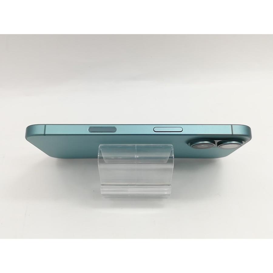 【中古】Apple docomo 【SIMフリー】 iPhone 16 256GB ティール MYE13J/A【福岡筑紫】保証期間１ヶ月【ランクA】の画像