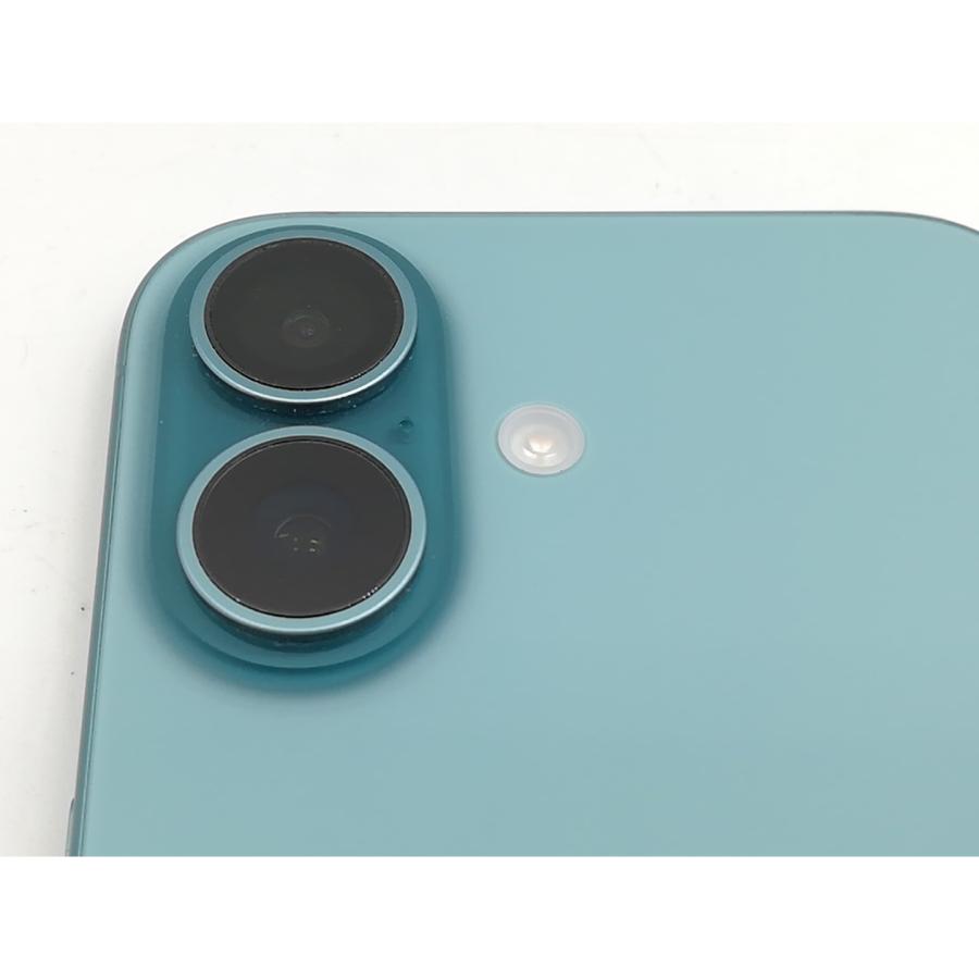 【中古】Apple docomo 【SIMフリー】 iPhone 16 256GB ティール MYE13J/A【福岡筑紫】保証期間１ヶ月【ランクA】の画像