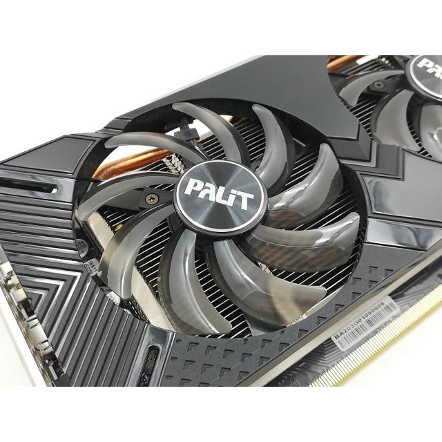 中古】Palit GeForce GTX1660Ti 6GB Dual OC(NE6166TS18J9-1160A