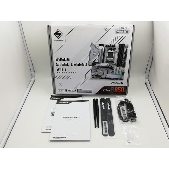 【中古】ASRock B850M Steel Legend WiFi B850/AM5/microATX【福岡筑紫】保証期間１週間_8
