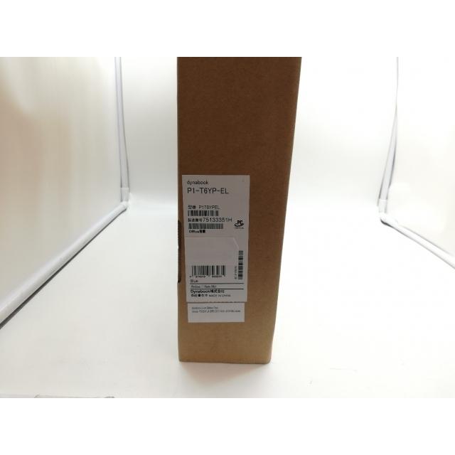 【未使用】Dynabook dynabook T T6/Y P1T6YPEL アッシュブルー【i7-1355U 16G 512G(SSD) DVDマルチ WiFI 16LCD】【福岡筑紫】保証期間３ヶ月の画像
