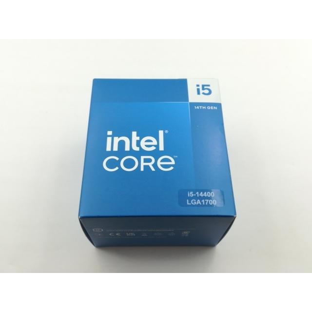 【新品未開封】Intel Core i5-14400【店舗保証1年付】お値下げ 未使用】Intel Core i5-14400(2.5GHz) Box LGA1700/10C(P:6C/E:4C)/16T