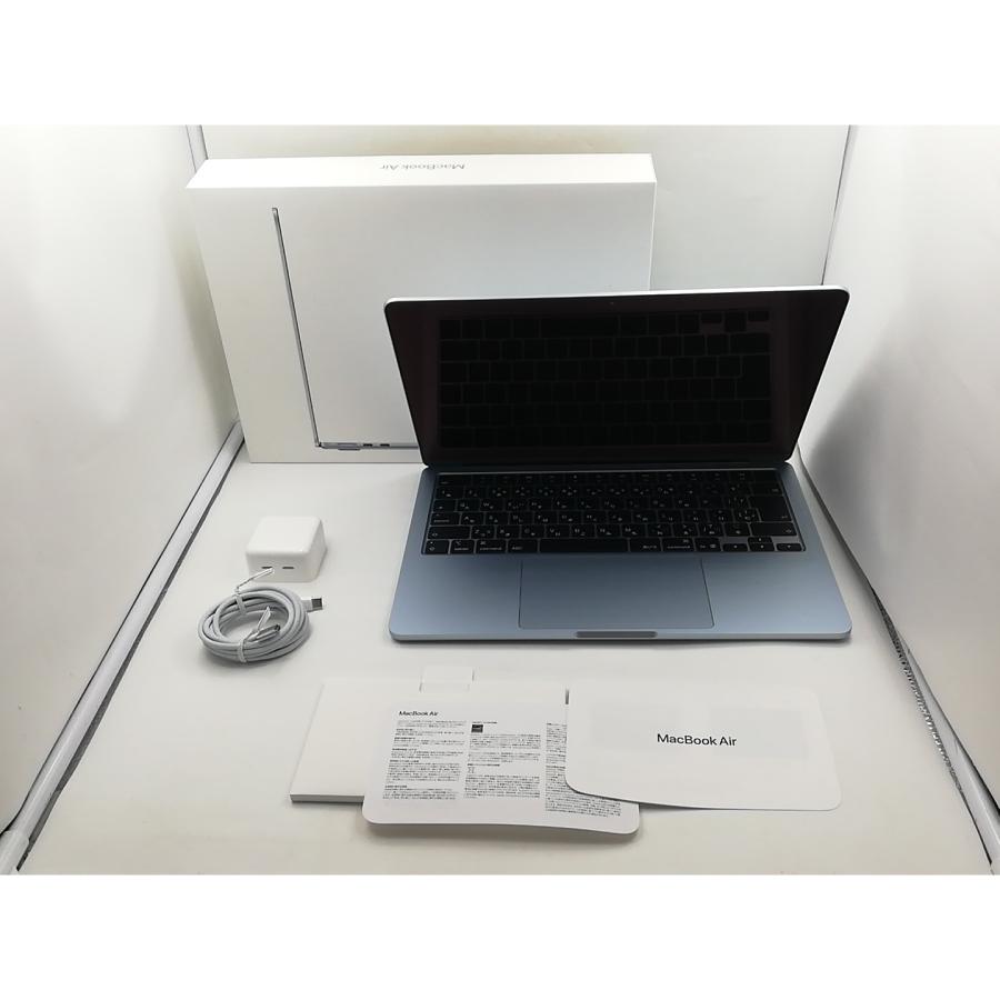【中古】Apple MacBook Air 13インチ (M4,2025) M4(CPU:10C/GPU:10C) 16GB/512GB スカイブルー MC6U4J/A【福岡筑紫】保証期間１ヶ月【ランクA】の画像