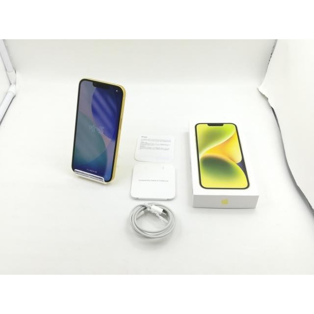 【中古】Apple 国内版 【SIMフリー】 iPhone 14 128GB イエロー MR3Q3J/A【福岡筑紫】保証期間１ヶ月【ランクA】の画像