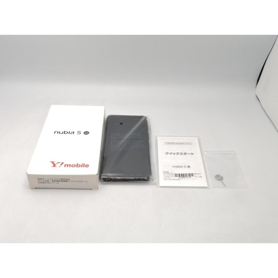 未使用】ZTE ymobile 【SIMフリー】 nubia S 5G 4GB 128GB ブラック