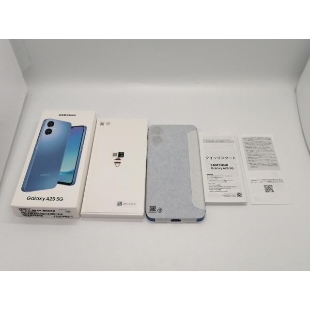 未使用】SAMSUNG SoftBank 【SIMフリー】 Galaxy A25 5G ライトブルー 