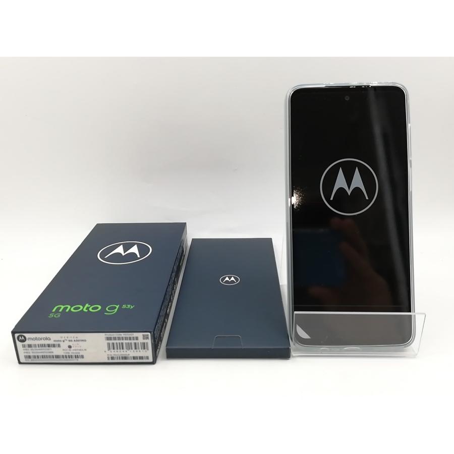 未使用】MOTOROLA ymobile 【SIMフリー】 moto g53y 5G インクブラック