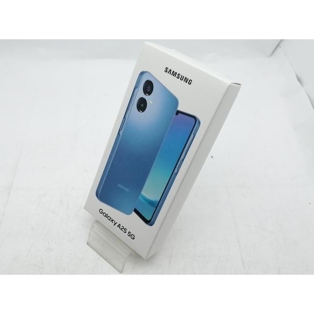 Amazon | AU/UQ版 Galaxy A25 5G SCG33 本体 SIMフリー スマホ (ブルー