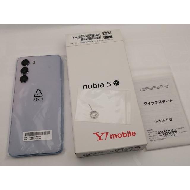 未使用】ZTE ymobile 【SIMフリー】 nubia S 5G 4GB 128GB