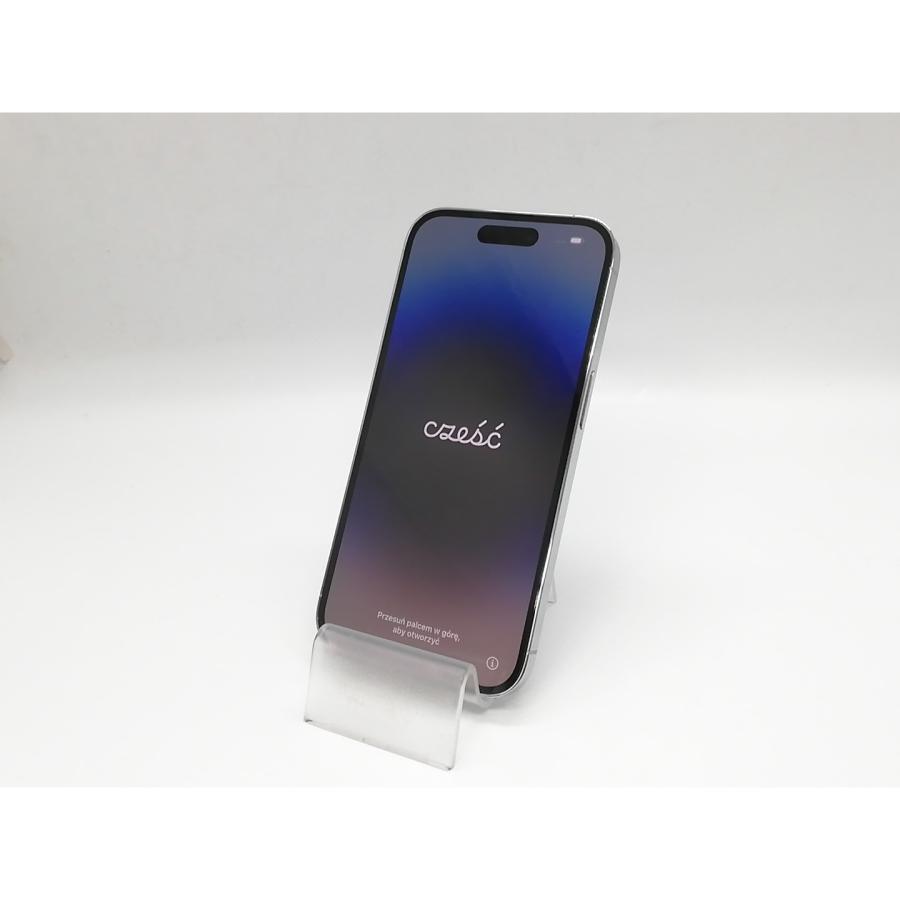 【中古】Apple 国内版 【SIMフリー】 iPhone 14 Pro 256GB シルバー MQ0Y3J/A【福岡天神】保証期間１ヶ月【ランクC】の画像