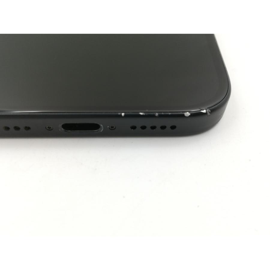 【中古】Apple SoftBank 【SIMフリー】 iPhone 15 128GB ブラック MTMH3J/A【福岡筑紫】保証期間１ヶ月【ランクC】の画像