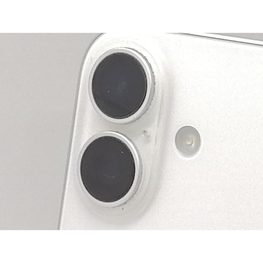 【中古】Apple docomo 【SIMフリー】 iPhone 16 256GB ホワイト MYDX3J/A【熊本】保証期間１ヶ月【ランクA】の画像
